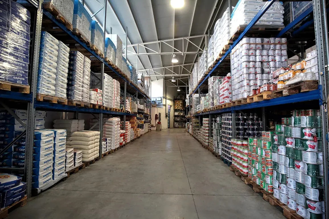 Il magazzino logistico Capasso di Casoria