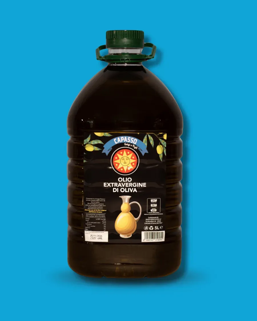 Tanica da 5 litri di olio extra vergine di oliva Capasso Luigi e Figli