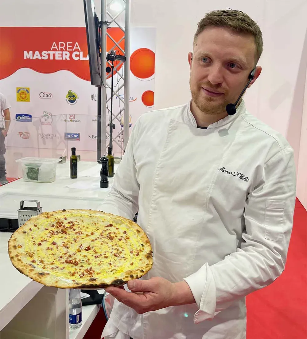 La pizza Leggerissima di Marco D'Elia